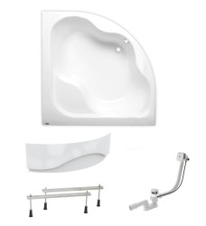 Rohová vaňa Laguna Syntia Plus 150x150 cm akrylát ľavá aj pravá SIKOSY1500APNP (SIKOSY1500APNP)