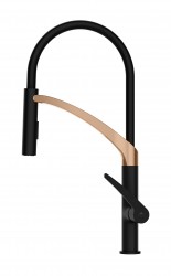 Rubineta - Drezová batéria ULTIMA U-50 - čierna / zlatá (OLBAU50GB)