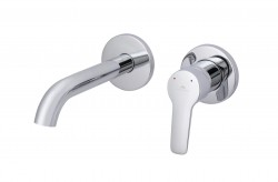 Rubineta - Podomietková umývadlová batéria TORINO-1F set - Farebnica - Chróm (OLBAPM0009)