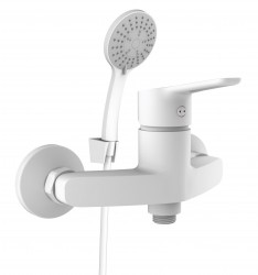 Rubineta - Sprchová batéria UNO-12/K NEW biela (OLBAUN12KWNEW)