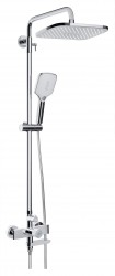 Rubineta - Sprchový a vaňový set SET VENETO+EASY PUSH-10, chróm (OLBA625140)