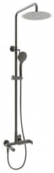 Rubineta - Sprchový set s pákovou batériou ULTRA-10 OLO GRAFIT, grafitová (OLBA625151)