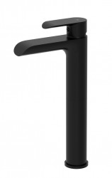 Rubineta - Umývadlová vysoká batéria ULTRA U-18D NEW BLACK (OLBAU18DB)