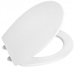 SAMONA - JOAN WC sedátko, SLIM, Soft Close, Easy Take, biela (44845102)