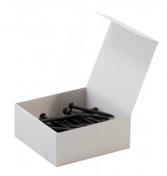 SAMONA - Skrutky na upevnenie akustických panelov, 50ks, čierna (54-045-00-02-09)