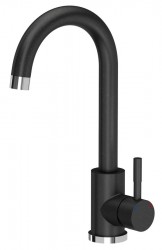 SAMONA - Stojánkova drezová batéria, čierny granit (10011404)