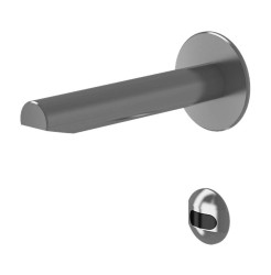 SANELA - Automatická umývadlová batéria, 2-otvorová inštalácia, 1 druh vody, batériové napájanie, nerezová (SLU 39B)