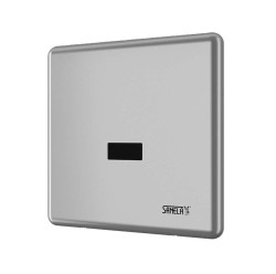 SANELA - Automatický splachovač pisoáru, s elektronikou ALS, 24 V DC, Bluetooth, matná nerezová (SLP 02KX)