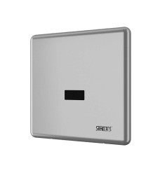 SANELA - Automatický splachovač pisoáru, s elektronikou ALS, 6 V, Bluetooth, matná nerezová (SLP 02KBX)