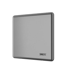 SANELA - Časový spínač splachovania, 230 V AC, Bluetooth, matná nerezová (SLP 01ZX)