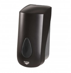 SANELA - Hygiena toalety Dávkovač penového mydla, 1000 ml, čierna (SLDN 05N)