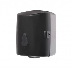 SANELA - Hygiena toalety Zásobník na papierové uteráky v roliach, čierna (SLDN 02N)