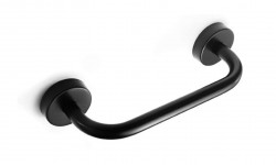 SANELA - Madla Držadlo, dĺžka 35 cm, matná čierna (SLZD 33N)