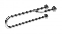 SANELA - Madla Držadlo, dĺžka 80 cm, matná nerezová (SLZM 14X)