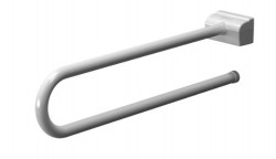 SANELA - Madla Držadlo, dĺžka 80 cm, sklopné, biela (SLZM 16VIN)