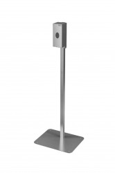 SANELA - Nerezové dávkovače Bezdotykový dávkovač dezinfekcie a mydla so stojanom, objem 850 l, nerezová mat (SLZN 71ESB)