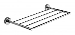 SANELA - Nerezové doplňky Nerezová polička na uteráky, dĺžka 60 cm, lesklá nerezová (SLZD 35)