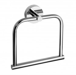 SANELA - Nerezové doplňky Nerezový držiak na uterák, lesklá nerezová (SLZD 06)