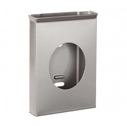SANELA - Nerezové doplňky Zásobník hygienických vreciek, povrch matný (SLZN 53)