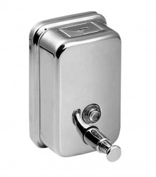 SANELA - Nerezové doplňky Zásobník tekutého mydla, 850 ml, nerezová (SLZN 06)