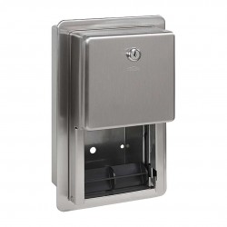 SANELA - Nerezové doplňky Zásobník z nehrdzavejúcej ocele na toaletný papier (SLZN 26Z)