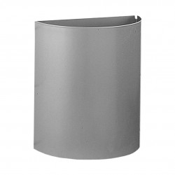 SANELA - Nerezové koše Kôš z nehrdzavejúcej ocele polguľatý 12 l (SLZN 22)