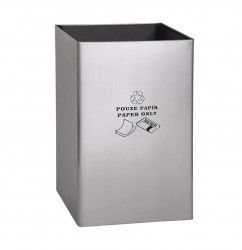 SANELA - Nerezové koše Odpadkový kôš 67 l, matná nerezová (SLZN 49AB)