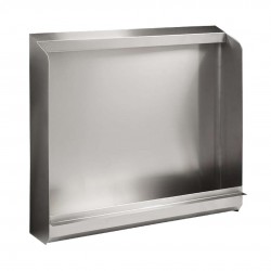 SANELA - Nerezové pisoárové žlaby Pisoárový žľab z nehrdzavejúcej ocele na podlahu, dĺžka 1800 mm (SLPN 04Z)