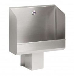 SANELA - Nerezové pisoárové žlaby Pisoárový žľab z nehrdzavejúcej ocele s elektronikou, dĺžka 600 mm (SLPN 02E)