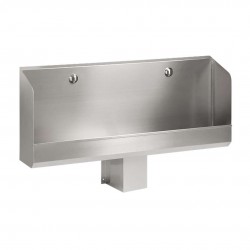 SANELA - Nerezové pisoárové žlaby Pisoárový žľab z nehrdzavejúcej ocele so skrytým splachovaním, dĺžka 1200 mm, 24 V (SLPN 03C)