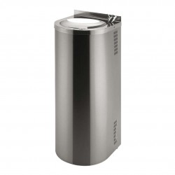 SANELA - Nerezové pitné fontánky Pitná fontána z nehrdzavejúcej ocele s tlačnou pitnou armatúrou (SLUN 43)