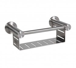 SANELA - Nerezové příslušenství Polička do sprchy, nerezová (SLZN 76)