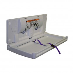 SANELA - Nerezové příslušenství Prebaľovací pult horizontálny, plast (SLZN 54)