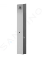 SANELA - Nerezové sprchové panely Nástenný sprchový panel na mincové žetóny, pre 1 druh vody, matná nerezová (SLZA 28)
