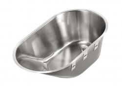 SANELA - Nerezové vany Vaňa z nehrdzavejúcej ocele, 700x400 mm (SLSN 11)