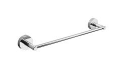 SANELA - Nerezový držiak uterákov, dĺžka 40 cm, lesklá nerezová (SLZD 07)