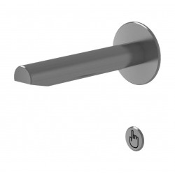 SANELA - Piezo baterie Nerezová umývadlová batéria Piezo, 2-otvorová inštalácia, 1 druh vody, batériové napájanie, matná nerezová (SLU 39PBX)