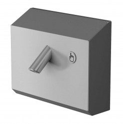 SANELA - Piezo baterie Termostatická Piezo batéria, batériové napájanie, antivandal, nerezová (SLU 09PTB)