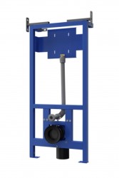 SANELA - Predstenová inštalácia na závesné WC, výška 1,29 m (SLR 03A)