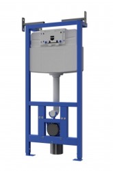 SANELA - Predstenová inštalácia na závesné WC, výška 1,29 m (SLR 21A)