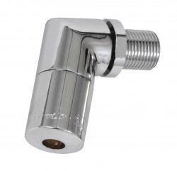 SANELA - Příslušenství Antivandalová sprchová hlavica s nastavením uhla výtoku, chróm (SLA 03)