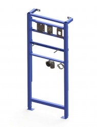 SANELA - Příslušenství Montážny prvok pre nástennú batériu a dávkovač mydla (SLR 24)