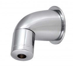 SANELA - Příslušenství Nástenný sprchový výtok, antivandal, chróm (SLA 39)