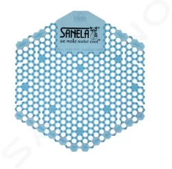 SANELA - Příslušenství Plastové sitko do pisoára, modrá (SLA 11C)
