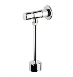 SANELA - Příslušenství Samozatvárací splachovač pisoáru, s pripojením, chróm (SLT 150P)