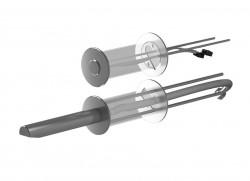 SANELA - Příslušenství Súprava pre montáž nástennej umývadlovej batérie (SLA 52B)