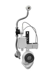 SANELA - Radarový splachovač pre pisoár Selnova S, sieťové napájanie 230 V AC, Bluetooth (SLP 92Z)