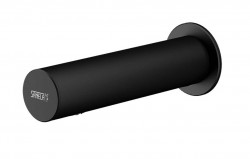 SANELA - Senzorové baterie Nerezová batéria s infračervenou elektronikou ALS, pre 1 druh vody, batériové napájanie, čierna (SLU 43VB)