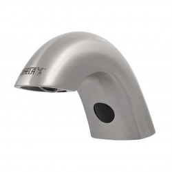 SANELA - Senzorové baterie Umývadlová batéria z nehrdzavejúcej ocele s elektronikou ALS na jednu vodu, 6 V (SLU 45B)