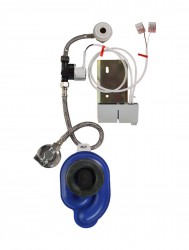 SANELA - Senzorové pisoáry Radarový splachovač na lište na pisoár Omnia Architectura 55740501, 6 V (SLP 68RB)